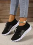 Frühling und Herbst Flyknit Atmungsaktiv Rutschfest Leicht Mesh Sport Schuhe
