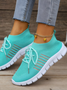 Frühling und Herbst Flyknit Atmungsaktiv Rutschfest Leicht Mesh Sport Schuhe