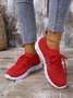 Frühling und Herbst Flyknit Atmungsaktiv Rutschfest Leicht Mesh Sport Schuhe