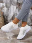 Frühling und Herbst Flyknit Atmungsaktiv Rutschfest Leicht Mesh Sport Schuhe