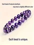 Original Normal Ulagai Tief Amethyst Einzeln Schleife Armband Amethyst Zubehör Armband