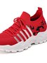 Neu grenzüberschreitend Schuhe für Damen Atmungsaktiv Fliegend Gewebe Sport Schuhe Retro Koreanisch Lässig Sport Schuhe