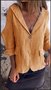 Damen Unifarben Frühling/Herbst Oberbekleidung Retro Schnalle Langarm Stehkragen Regelmäßig Blazer