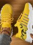 Neu grenzüberschreitend Schuhe für Damen Atmungsaktiv Fliegend Gewebe Sport Schuhe Retro Koreanisch Lässig Sport Schuhe