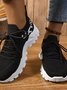 Neu grenzüberschreitend Schuhe für Damen Atmungsaktiv Fliegend Gewebe Sport Schuhe Retro Koreanisch Lässig Sport Schuhe