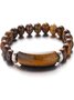 Neu Naturstein 8mm Amethyst Rosa Quarz zerquetscht Stein Schmetterling Zweiteiliges Armband