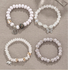 Bohemien Anker Elefant Schmetterling mehrschichtig Perlen Elastisch Armband