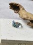 exquisit Öffnen Emaille Kreativ Retro Farbe Blume Ring Ethnisch Stil Klassik Öffnen Verstellbar Ring