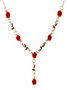 Französisch Retro Blume Schmuck Set romantisch Rosa Armband Nische Vielseitig hochwertig Halskette 3-teilig Set