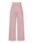 Damen Unifarben Lang Elastische Taille Hose Lässig Frühling/Herbst Hose