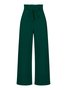 Damen Unifarben Lang Elastische Taille Hose Lässig Frühling/Herbst Hose
