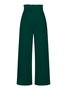 Damen Unifarben Lang Elastische Taille Hose Lässig Frühling/Herbst Hose