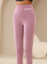 Damen Unifarben Lässig Alle Jahreszeiten Knöchelhose Leggings