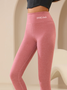 Damen Unifarben Lässig Alle Jahreszeiten Knöchelhose Leggings