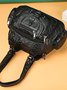 Retro Modisch eine Schulter Umhängetasche Handtasche Gewaschen Weich Leder Damen Tasche