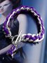 Alzheimer's Krankheit Galvanisiert Legierung Kette Seil Geflochten Liebe Klein Geschenk Wohltätigkeit Armband Lila Band Armband