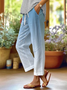 Damen Farbverlauf Lang Hose Lässig Frühling/Herbst Hose