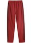 Damen Geometrisch Nahtverarbeitung Zweiteiliges Set Täglich Langarm Lässig Frühling/Herbst Bluse mit Hose Matching Set