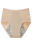 Unifarben Nahtverarbeitung Sport Menstruation Hose Besondere Sanitär Hose Übergröße Hohe Taille Bequem Menstruation Slips Höschen
