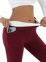 Damen Unifarben Lässig Alle Jahreszeiten Knöchelhose Leggings