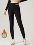 Damen Unifarben Lässig Alle Jahreszeiten Knöchelhose Leggings
