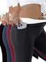 Damen Unifarben Lässig Alle Jahreszeiten Knöchelhose Leggings
