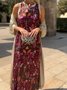 Damen Gestreift Print Zweiteiliges Set Täglich Langarm Retro Frühling/Herbst Mantel mit Rock Matching Set