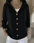 Damen Geblümt Langarm Kapuze Lässig Frühling/Herbst Strickjacke Oberbekleidung