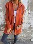 Damen Frühling/Herbst Oberbekleidung Retro Nahtverarbeitung Unifarben Langarm Stehkragen Jacke