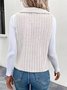 Unifarben Lässig Regelmäßige Passform Neu Herbst und Winter Fashion Lässig Einfach Ärmellos Vielseitig Jacke Tanktop
