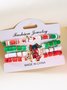 Weihnachten Polymer Ton Armband Weihnachten Bunt Weihnachtsmann Schneeflocke Schneemann Armband Weihnachten Armband Set