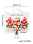 Weihnachten Polymer Ton Armband Weihnachten Bunt Weihnachtsmann Schneeflocke Schneemann Armband Weihnachten Armband Set