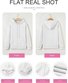 Damen Geblümt Kapuze Jacquard Lässig Frühling/Herbst Langarm Sweatshirt