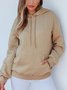 Damen Geblümt Kapuze Jacquard Lässig Frühling/Herbst Langarm Sweatshirt
