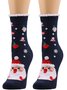 Damen Weihnachten Socken Herbst und Winter Pelz Socken Weihnachtsmann Elch Weihnachtsbaum Schneemann Schneeflocke Gestreift Geschenk Mittelrohr Weihnachten Socken