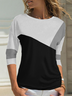 Langarm Lässige Shirts & Blusen