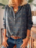 Print Langarm Shirts & Blusen
