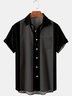 Hawaiische Retro Herren Lässig Kurzarm Bluse