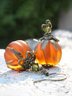 Straße Alle Jahreszeiten Halloween Metall Täglich Harz Harz Halloween Baumeln Ohrringe für Damen