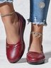 Lässig Bequem Hohe Elastizität Wasserdicht Flach Schuhe