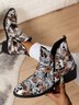 Halloween Schädel Retro Rosa Slip On Chelsea Stiefelette