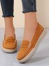 Dame minimalistisch Bequem Flach Halbschuhe