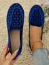 Textil Alle Jahreszeiten Ethnisch Flache Schuhe