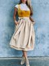 Dirndl Oktoberfest Outfit Spitze Retro Elegante Festliche Party Kleid Damen Wiesn Bier Kleidung
