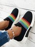 Unifarben Lässig Alle Jahreszeiten Textil Flyknit Sneakers
