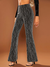Damen 3d Drucken Lang Hose Lässig Frühling/Herbst Hose