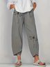 Damen Geblümt Caprihosen Hose Lässig Sommer Hose
