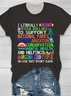 Damen Textbriefe Kurzarm T-Shirts T-Shirt Rundhals Print Lässig Sommer T-Shirt mit Grafik Oberteile