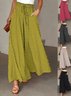 Damen Polka Dots Lang Hose Lässig Frühling/Herbst Hose