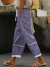 Damen Geometrisch Lang Hose Lässig Frühling/Herbst Hose
